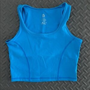 Buffbunny Blue Athletic crop Top